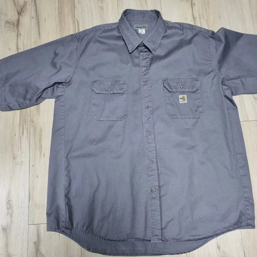 [BUNJANG] Carhartt Two Pocket Short Sleeve Work Shirt XXL / 칼하트 투포켓 반팔 워크셔츠 XXL