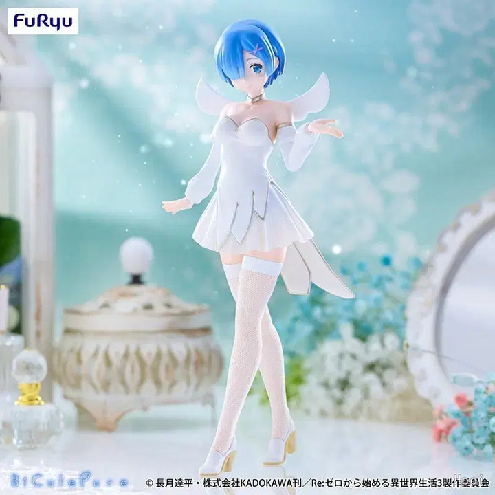 [BUNJANG] FuRyu Re:Zero Rem Angel BiCute Pure Figure / Re:제로 렘 천사 후류 피규어 / 미소녀 가챠 렘 비스크돌 마린 미쿠