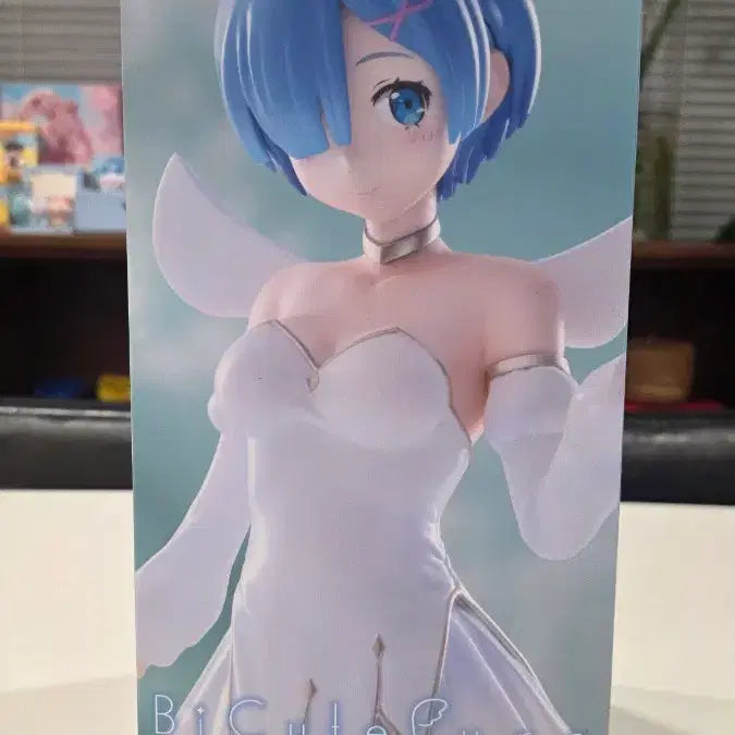 [BUNJANG] FuRyu Re:Zero Rem Angel BiCute Pure Figure / Re:제로 렘 천사 후류 피규어 / 미소녀 가챠 렘 비스크돌 마린 미쿠