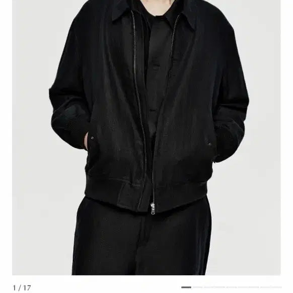 [BUNJANG] YOUTH Linen Bomber Jacket (Size S) - New / 유스 린넨 봄버 S 새상품