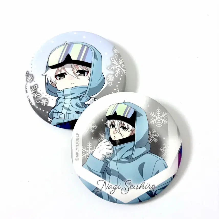 [BUNJANG] Blue Lock Nagi Seishiro Can Badge Set / 블루록 나기 세이시로 캔뱃지