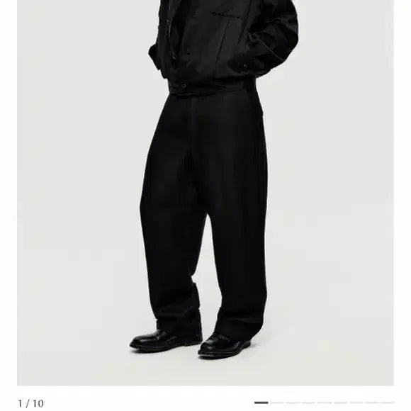 [BUNJANG] Unused Linen Tapered Trousers (Size S) / 유스 린넨 테이퍼드 트라우저 S 새상품