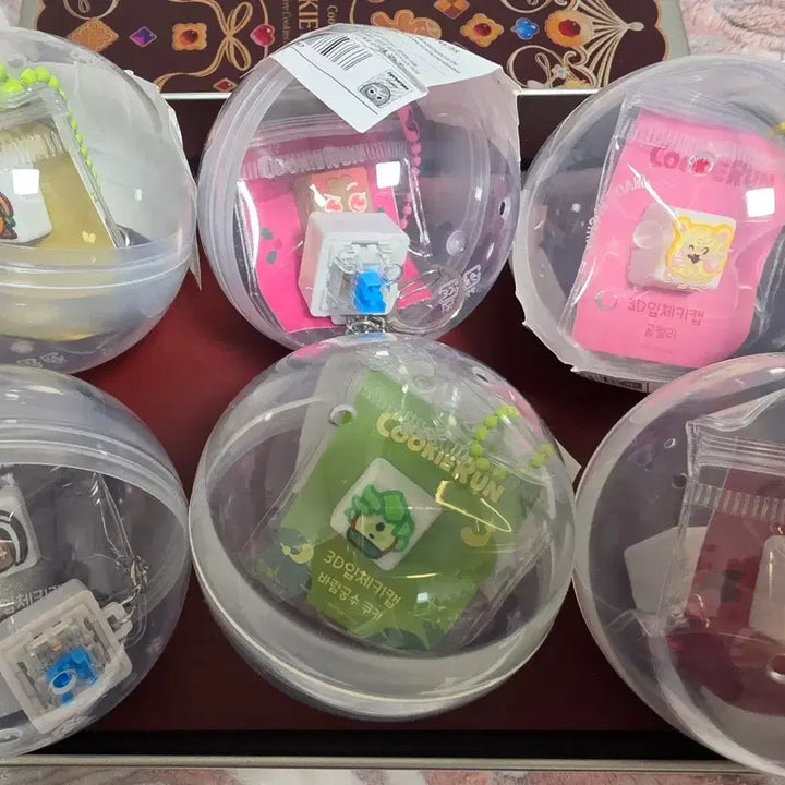 [BUNJANG] Cookierun Kingdom Cookie &amp; More Keycap Keyring / 쿠키런 킹덤 쿠키앤모어 키캡 키링 판매 (교환제시가능)