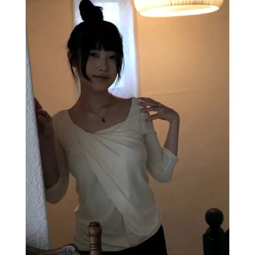 [BUNJANG] Baby Rabe Fountain T-Shirt Butter / 베이비랩 파운틴 티셔츠 버터 FOUNTAIN T