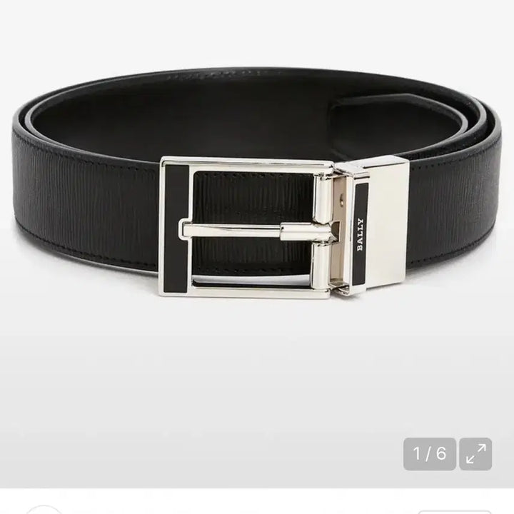 [BUNJANG] Bally Black Leather Belt / (새제품) 발리 BALLY 블랙 가죽 벨트
