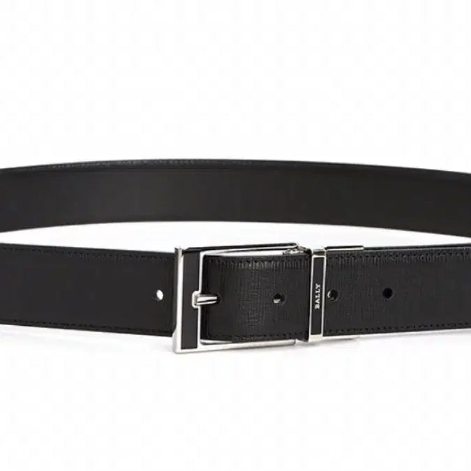 [BUNJANG] Bally Black Leather Belt / (새제품) 발리 BALLY 블랙 가죽 벨트