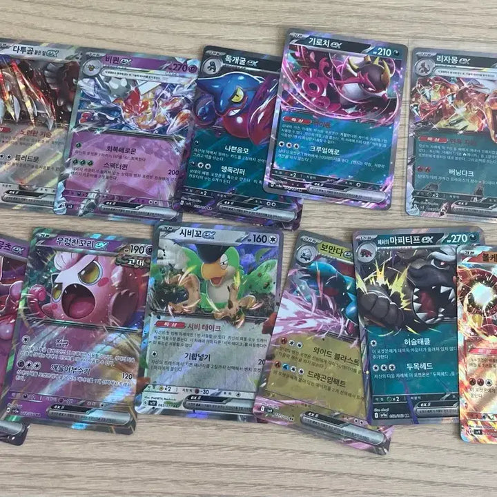 [BUNJANG] Pokemon Cards V, VMAX, ex Bundle Set / 포켓몬카드 V,VMAX,ex 일괄 판매