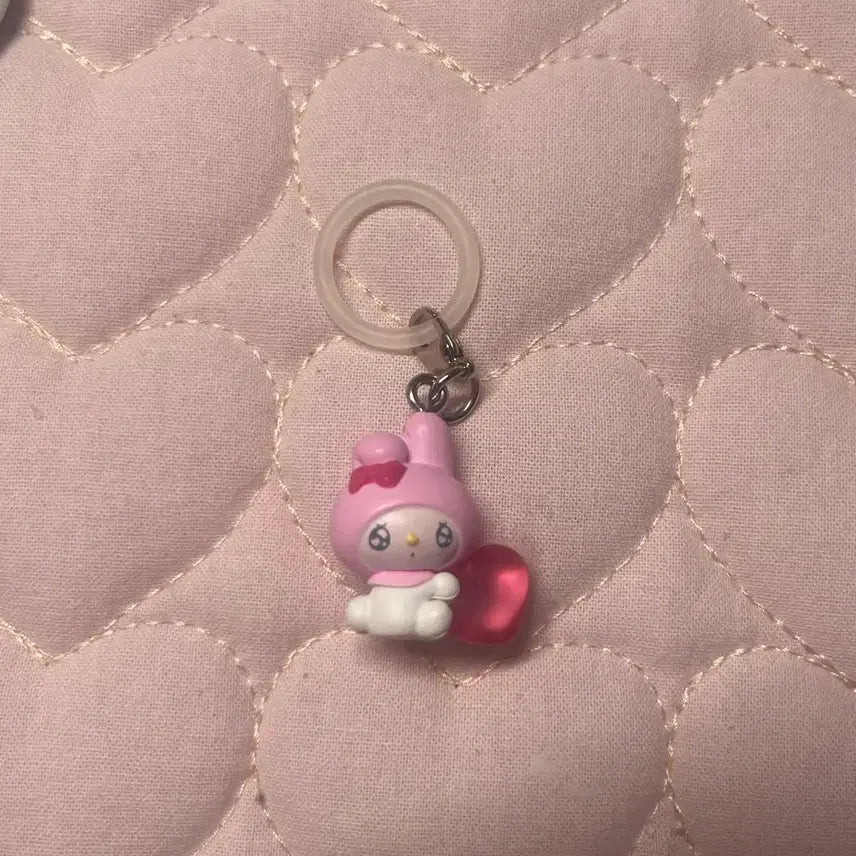 [BUNJANG] Sanrio My Melody Emo큥 Charm / 마이멜로디 에모큥 메지루시