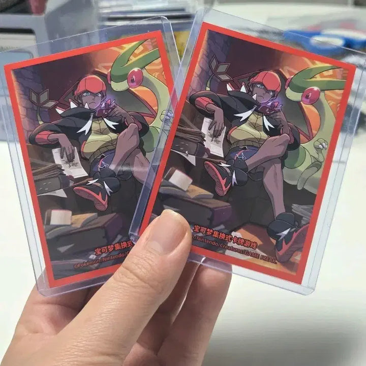 [BUNJANG] Pokemon Card Jin &amp; Flygon Card Shield &amp; Toploader Set (China Exclusive) / 포켓몬카드 금랑 &amp; 플라이곤 카드실드 &amp; 탑로더 세트