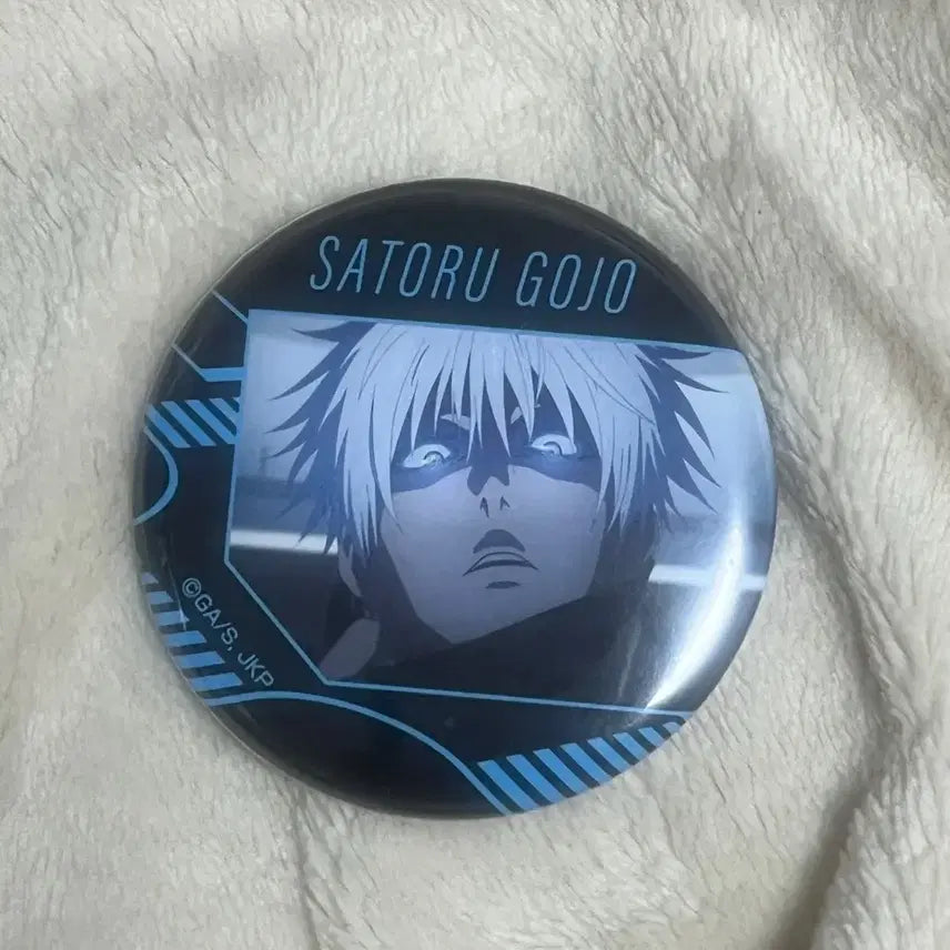 [BUNJANG] Jujutsu Kaisen Satoru Gojo Can Badge / 주술회전 고죠 사토루 캔뱃지