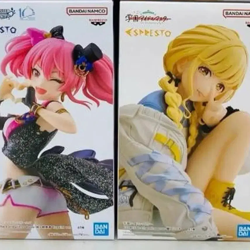 [BUNJANG] Idolmaster Prize Figure Set (Mika Jōgasaki, Kotone Fujita) / 아이돌마스터 경품피규어(죠가사키 미카, 후지타 코토네)