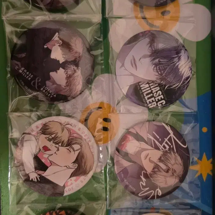[BUNJANG] FANTASYT KISS ME IF YOU CAN Badge Bundle Set / 판타지트 키스미이프유캔 캔뱃지 8종 일괄