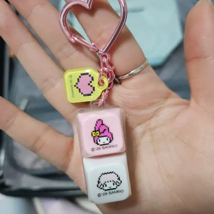 [BUNJANG] Sanrio Cinnamoroll, My Melody, Kuromi Keycap Keyring / 산리오 시나모롤 마이멜로디 쿠로미 키캡 키링