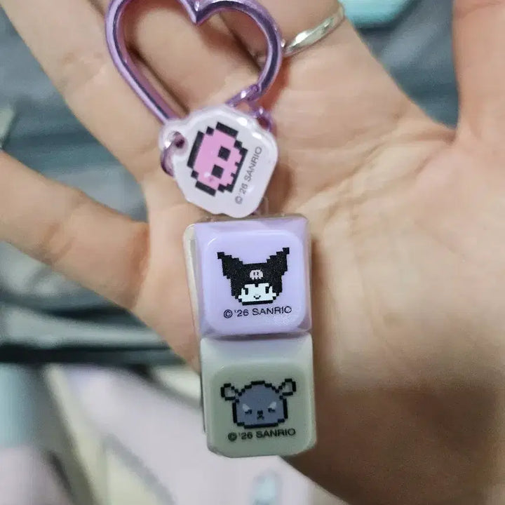 [BUNJANG] Sanrio Cinnamoroll, My Melody, Kuromi Keycap Keyring / 산리오 시나모롤 마이멜로디 쿠로미 키캡 키링