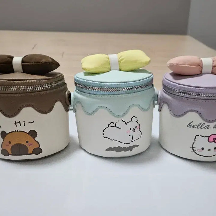 [BUNJANG] Character Mini Crossbody Pouch Bag / 캐릭터 미니 크로스백 파우치 가방
