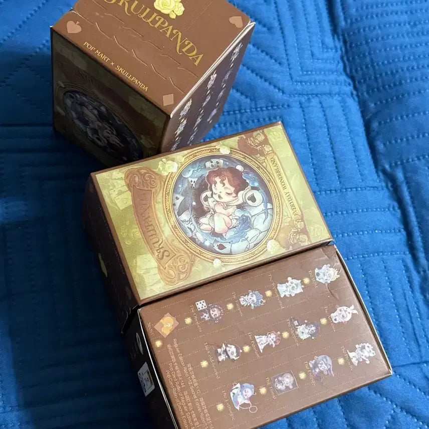 [BUNJANG] Skullpanda Wonderland Figure Bundle Set (Sealed) / 스컬판다 원더랜드 피규어 미개봉 일괄