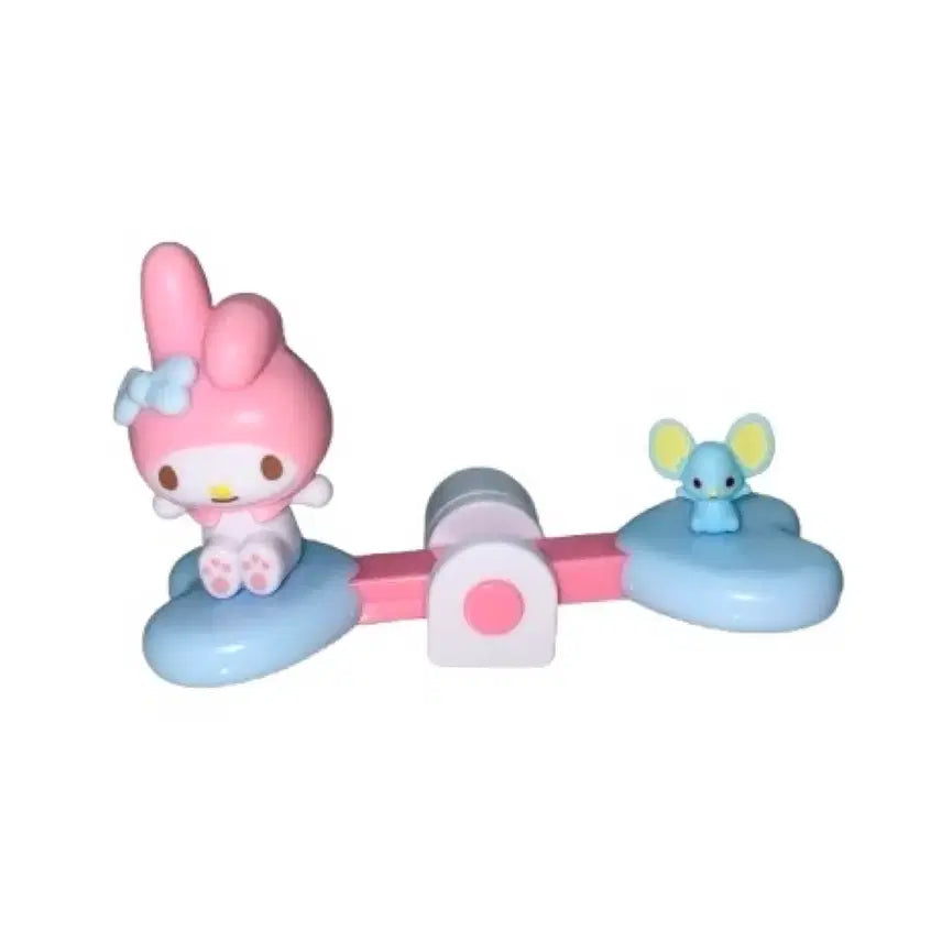 [BUNJANG] Sanrio My Melody Seesaw Magnet Figure / 산리오 마이멜로디 시소 마그넷 피규어