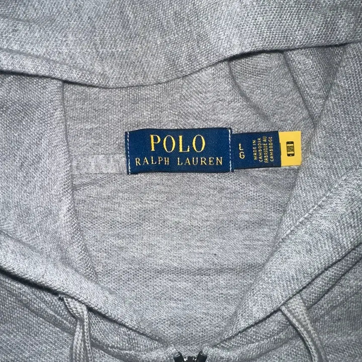 [BUNJANG] Polo Ralph Lauren Grey Hoodie Zip-Up L / 폴로 랄프로렌 그레이 후드집업 L