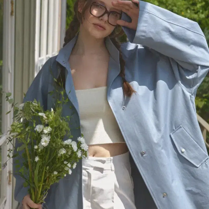 [BUNJANG] Without Summer Bowl Trench Coat New / 위드아웃썸머 보울 트렌치 코트 새상품