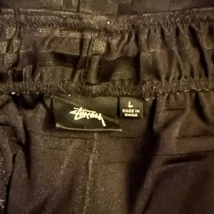 [BUNJANG] Stussy Black Check Shorts L / 스투시 블랙 체크 반바지 L