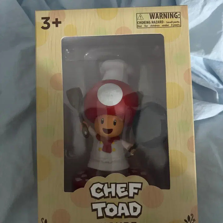 [BUNJANG] Super Mario Chef Toad Figure / 슈퍼마리오 쉐프 키노피오 피규어