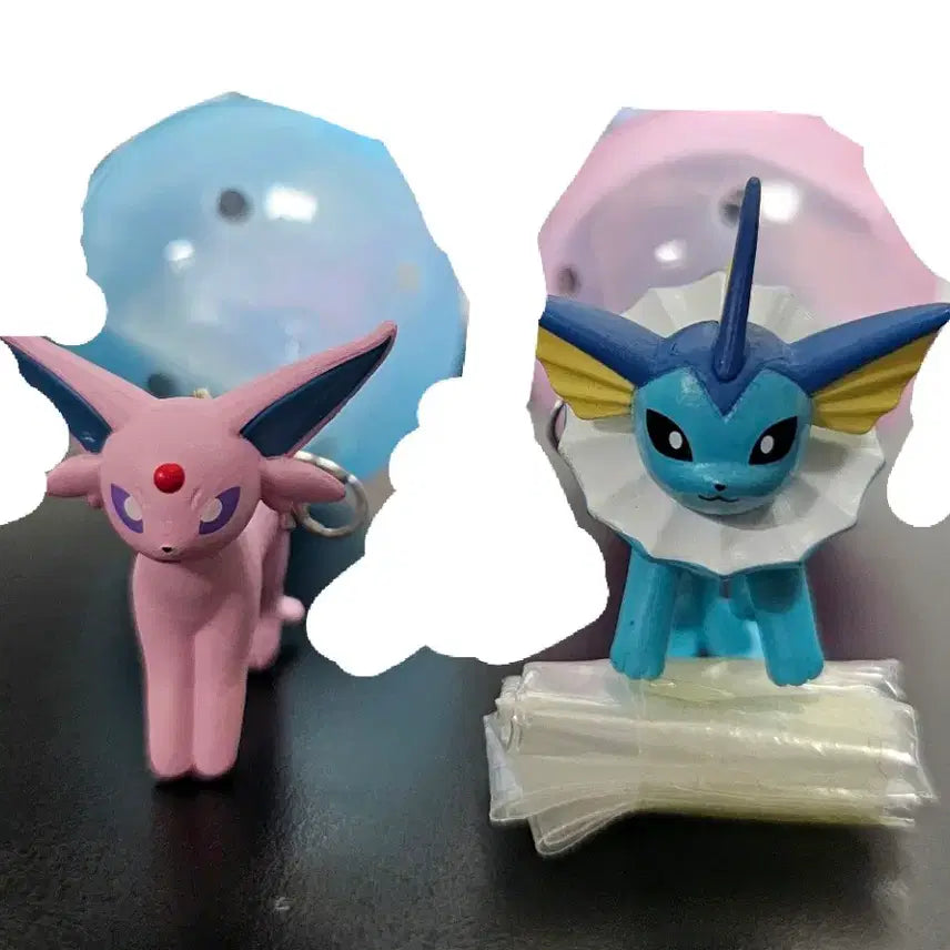 [BUNJANG] Pokemon Eevee Connecting Charm Keychain Set (Series 12, 13) / 포켓몬 이브이 연결 주렁 대롱 키링 12탄, 13탄 에브이 샤미드