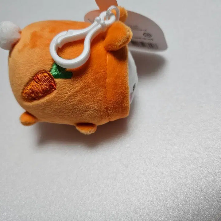 [BUNJANG] Molang Orange Plush Keychain / 몰랑이 오렌지색 인형 키링