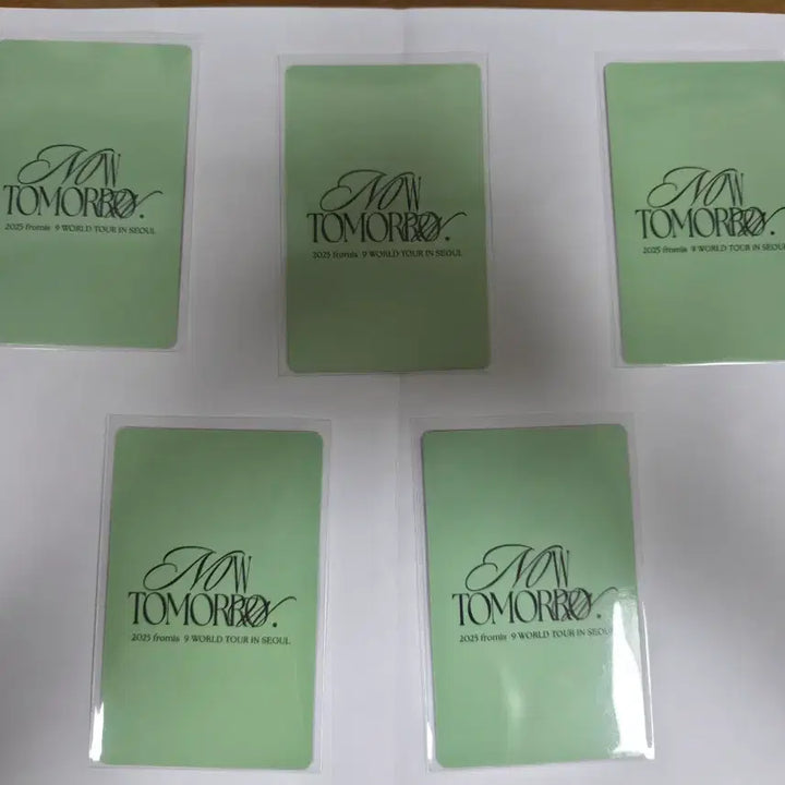 [BUNJANG] fromis_9 NOW TOMORROW Concert Day 2 Photocard Set / 프로미스나인 NOW TOMORROW 콘서트 2일차 포카 SET