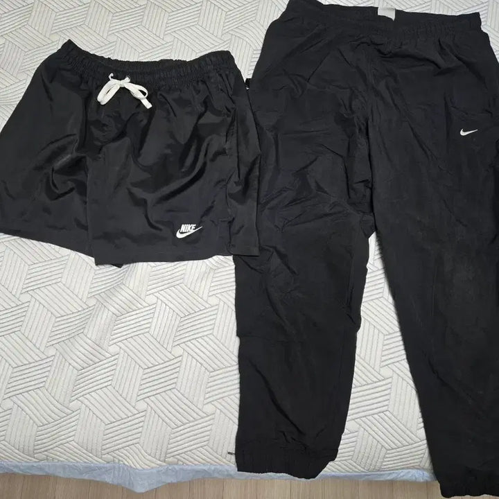 [BUNJANG] Nike Windbreaker, Shorts, and Long Pants Set / 나이키 바람막이+반바지+긴바지 셋업 판매