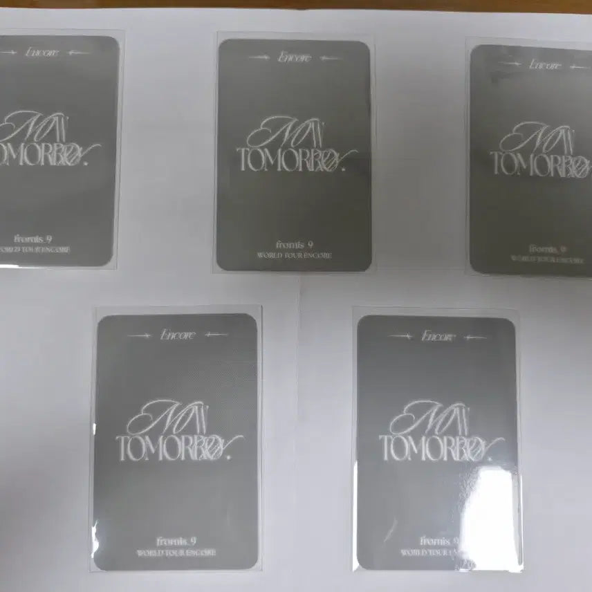 [BUNJANG] fromis_9 NOW TOMORROW Encore Concert Day 3 Photocard Set / 프로미스나인 NOW TOMORROW 앵콜 콘서트 3일차 포카 SET