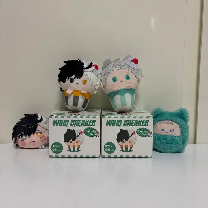 [BUNJANG] Wind Breaker Cupcake Plush Bundle (Sakura, Umemiya) / 일괄)윈브레 윈드브레이커 컵케이크 타피 사쿠라 우메미야