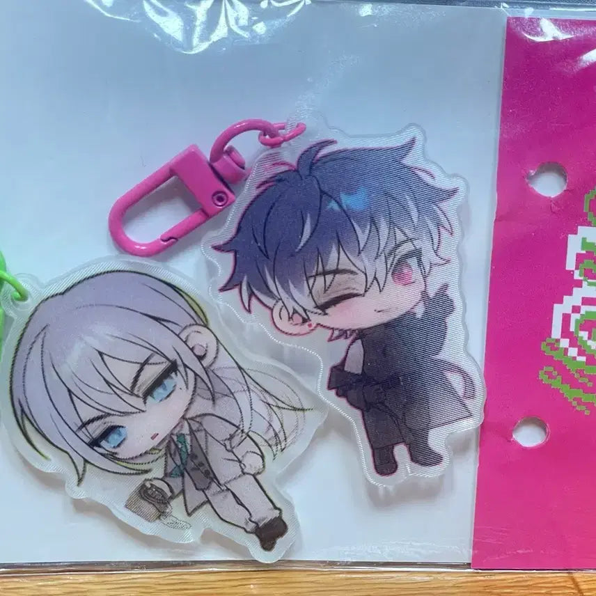 [BUNJANG] I7 Idolish7 Re:vale Yuki x Momo Lenticular Acrylic Keychain Set / 아이나나 리바레 유키x모모 렌티큘러 아크릴 키링 세트
