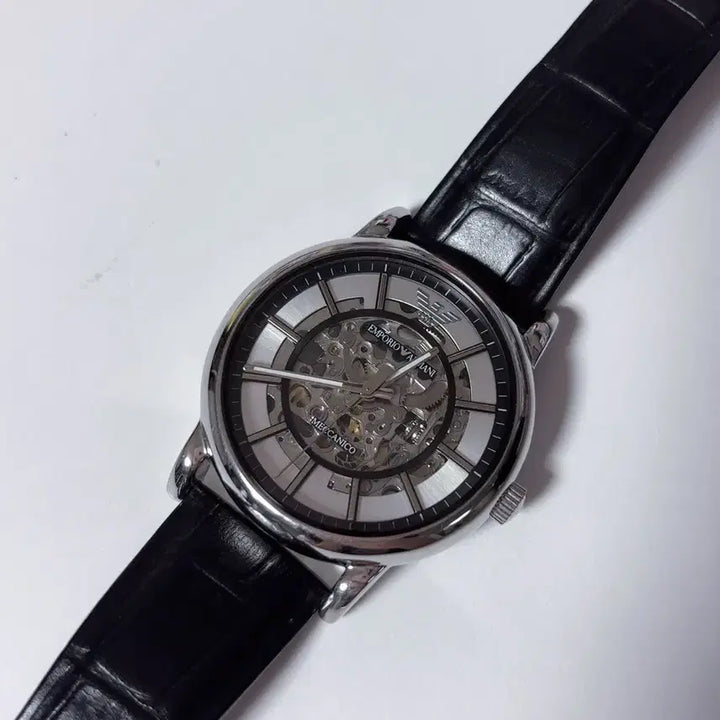 [BUNJANG] Emporio Armani Luigi Skeleton Automatic AR1981 Men&