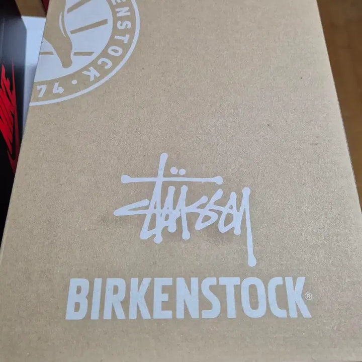[BUNJANG] Stüssy Birkenstock Boston Pink / 43) 스투시 버켄스탁 보스턴 핑크