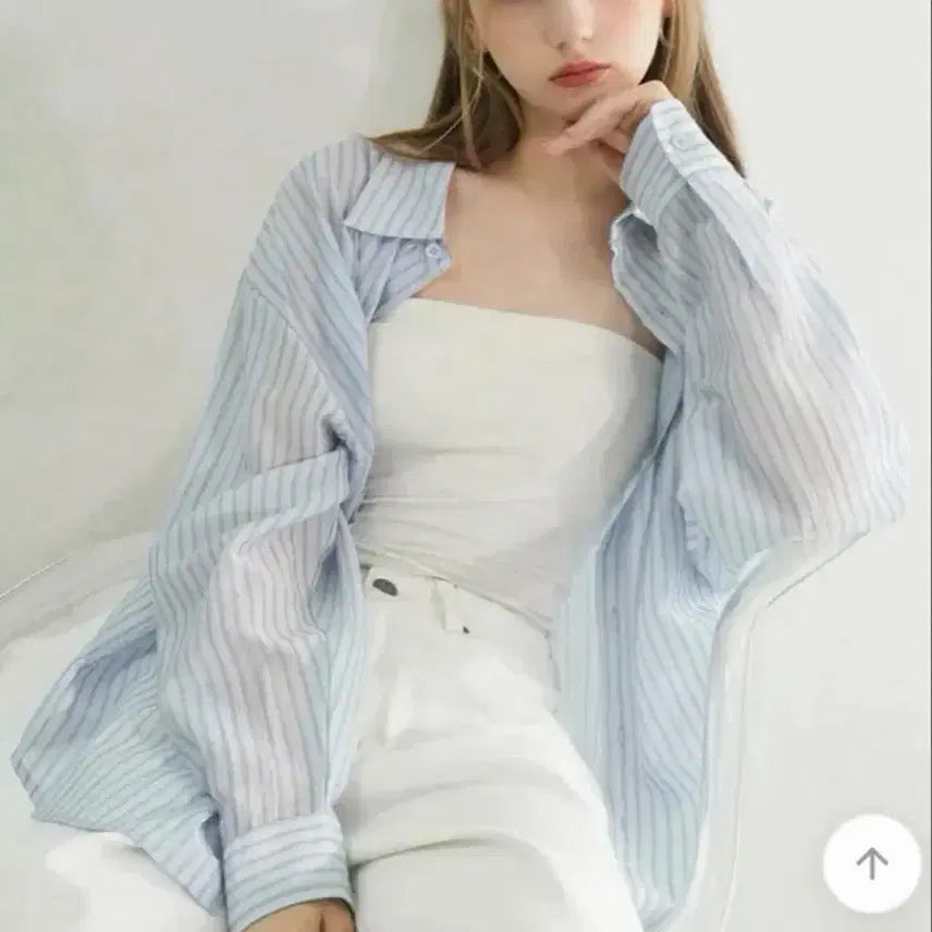[SOLD OUT] 비바셔스 시스루 오버핏 셔츠