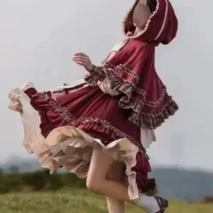 [BUNJANG] Red Riding Hood Costume Set / 풀세트 판매)) 빨간망토 치치 졸업사진 옷 풀세트 판매합니다. 대여X