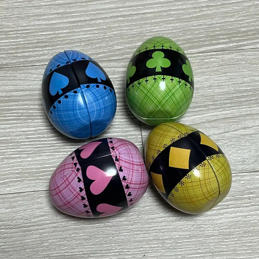 [BUNJANG] Shugo Chara! Amu Guardian Egg Set (Ran, Miki, Su, Dia) / 캐릭캐릭체인지 아무 수호알 란 미키 스우 다이아 세트