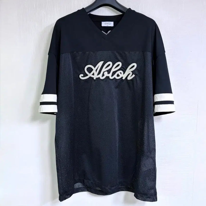 [BUNJANG] Off-White Virgil Abloh Football Jersey - Black (Size M) / 오프화이트 버질 아블로 풋볼 져지 M 사이즈 판매합니다.