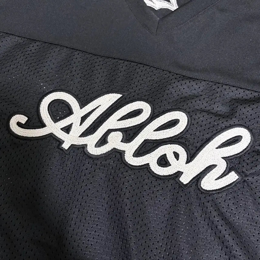 [BUNJANG] Off-White Virgil Abloh Football Jersey - Black (Size M) / 오프화이트 버질 아블로 풋볼 져지 M 사이즈 판매합니다.