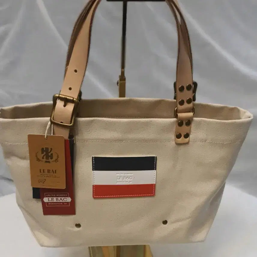[BUNJANG] United Bamboo LE BAC Classic 009 Canvas &amp; Leather Shoulder Bag / 유난이티드뱀부 르백 클래식 009