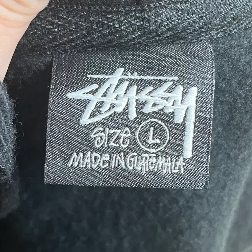 [BUNJANG] Stussy Rib Cage Zip-Up Hoodie / 스투시 립케이지 후드집업