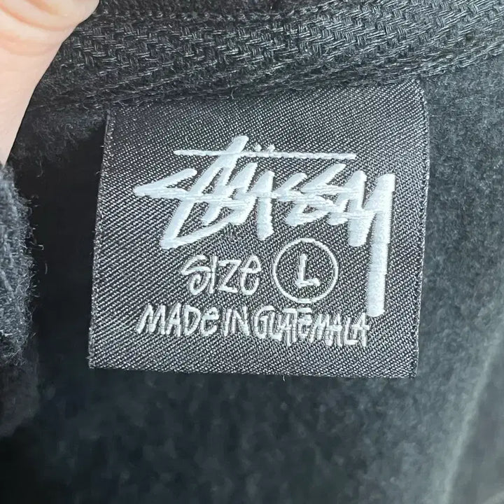 [BUNJANG] Stussy Rib Cage Zip-Up Hoodie / 스투시 립케이지 후드집업