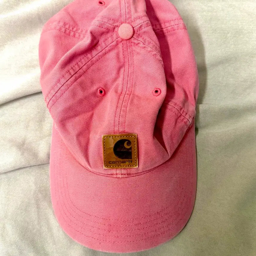 [BUNJANG] Carhartt Authentic Pink Ball Cap Hat / 칼하트 정품 볼캡 핑크 모자입니다 :)