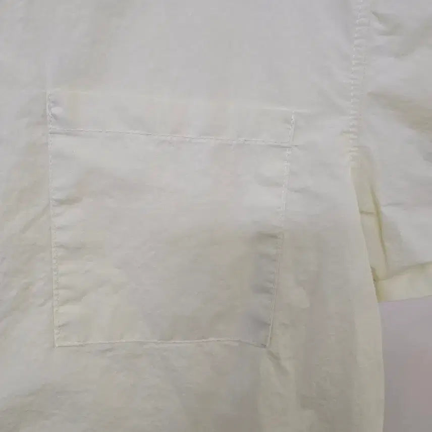 [BUNJANG] NANING9 Yellow Short Sleeve Cropped Shirt / NANING9노란색 반팔 셔츠 크롭핏