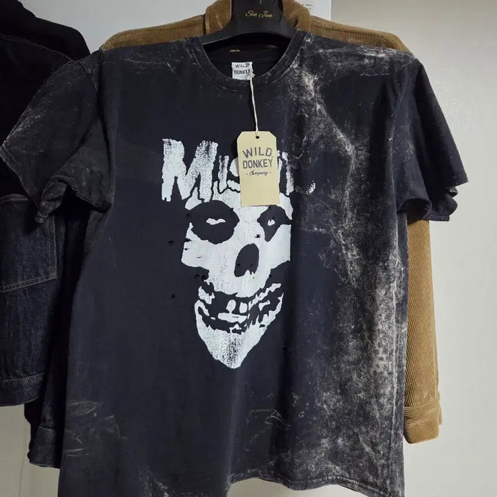 [BUNJANG] Wild Donkey MISFITS Vintage T-Shirt / (L) 와일드 동키 MISFITS 빈티지 티셔츠