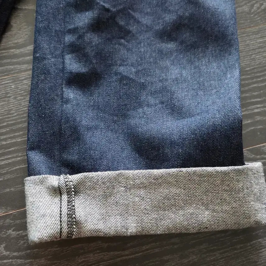 [BUNJANG] Belt Detail Aladdin Fit Denim Pants / 벨트 데님 알라딘 팬츠