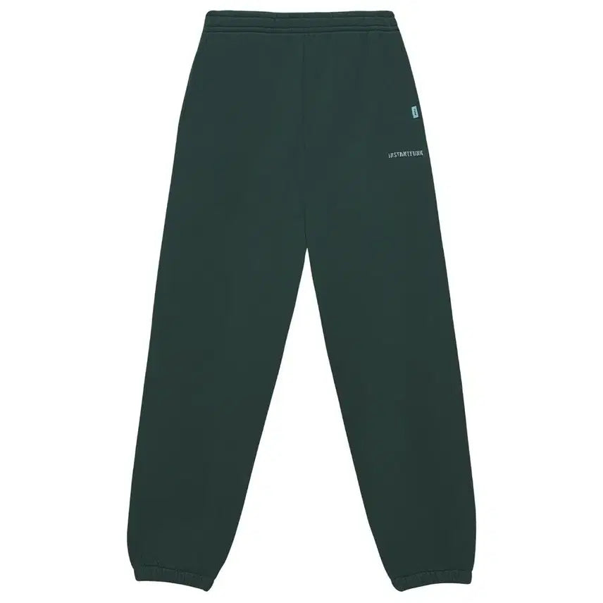 [BUNJANG] Instantfunk Standard Sweatpants Green / 인스턴트펑크 스탠다드 스웨트 팬츠 - 그린 3사이즈 남성 95~100