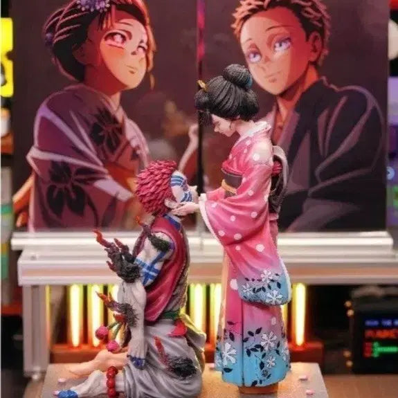 [BUNJANG] Demon Slayer Akaza Koyuki Resin Figure / 귀멸의 칼날 아카자 코유키 레진피규어