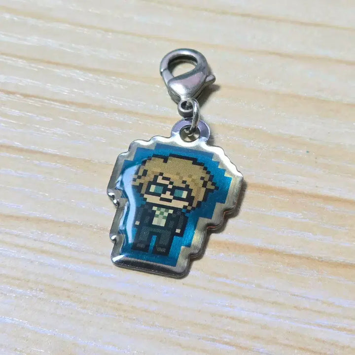 [BUNJANG] Danganronpa Togami Byakuya Pixel Metal Charm Collection / [고전] 단간론파 토가미 뱌쿠야 픽셀 메탈 챰 콜렉션