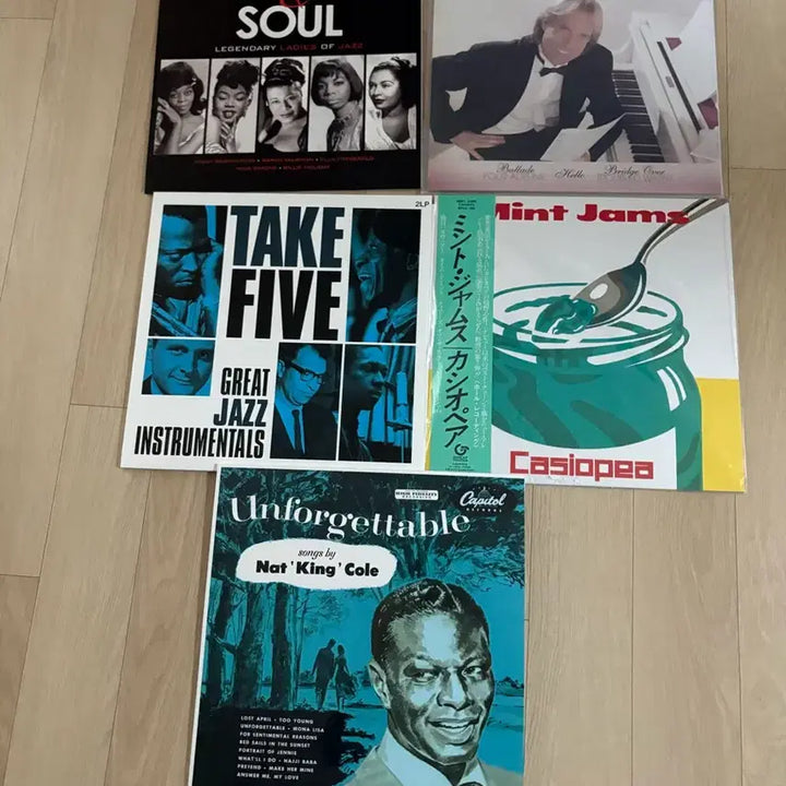 [BUNJANG] Various LP Vinyl Records Bundle Set / 여러 LP 9종(재즈 에디트피아프 장국영 등)